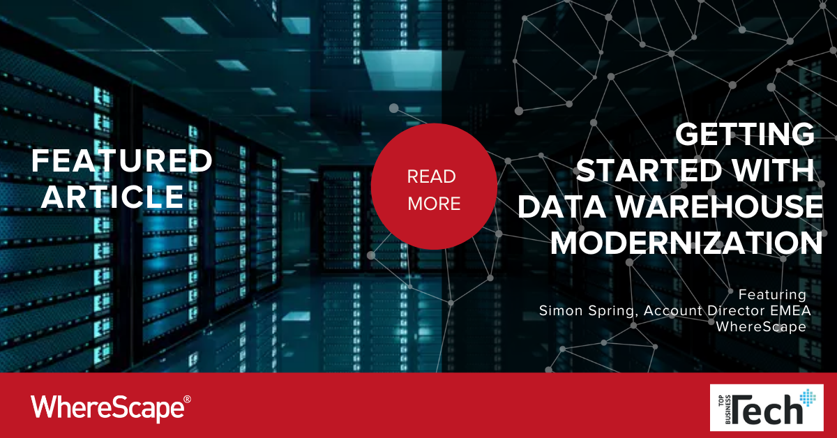 Getting Started With Data Warehouse Modernization Wherescape 6465