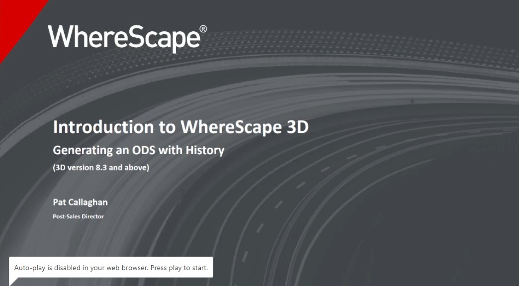 Introduction to WhereScape 3D – Generating an ODS with History