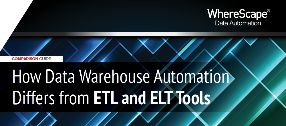 How Data Warehouse Automation Differs from ETL vs ELT Tools