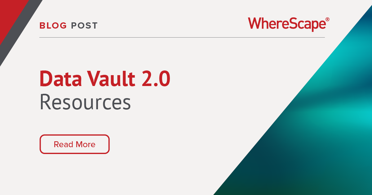 Data Vault 2.0 Resources