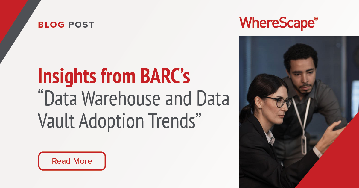 Insights from BARC’s “Data Warehouse and Data Vault Adoption Trends”