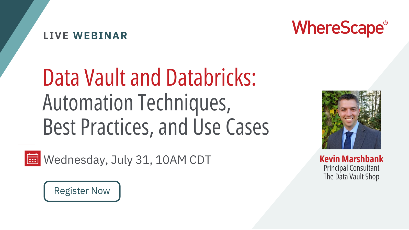 Data Vault and Databricks: Automation Techniques, Best Practices, and Use Cases