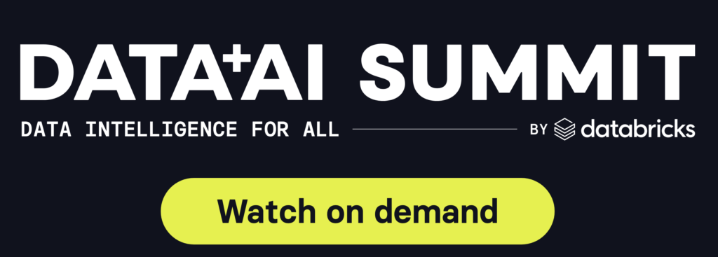 data + AI summit 2024 