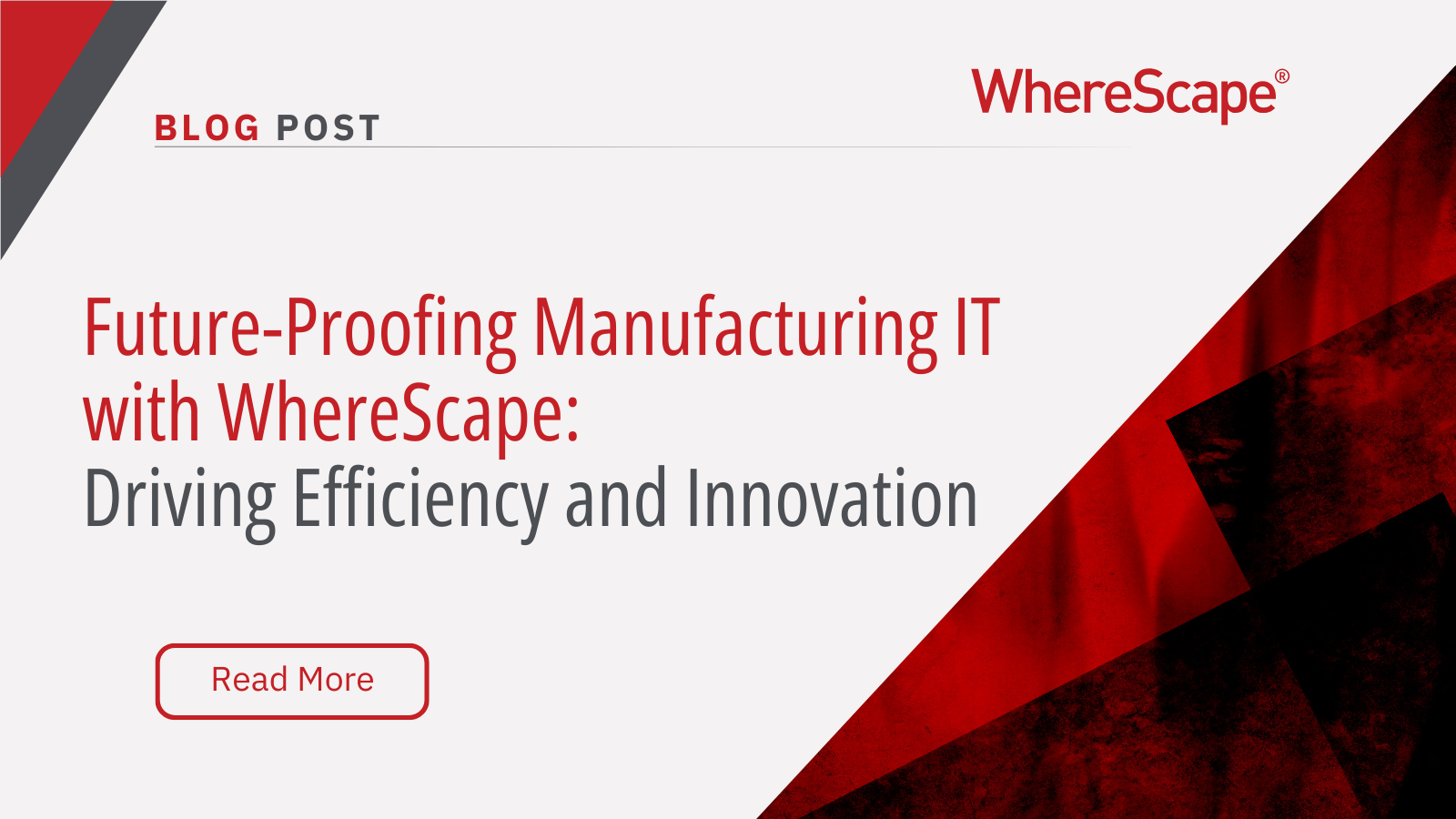 Future-Proofing Manufacturing IT with WhereScape: Driving Efficiency and Innovation