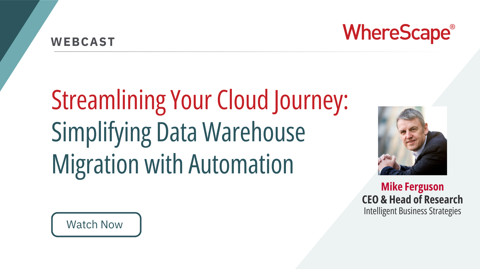 streamlining your cloud with mike f data warehouse automation