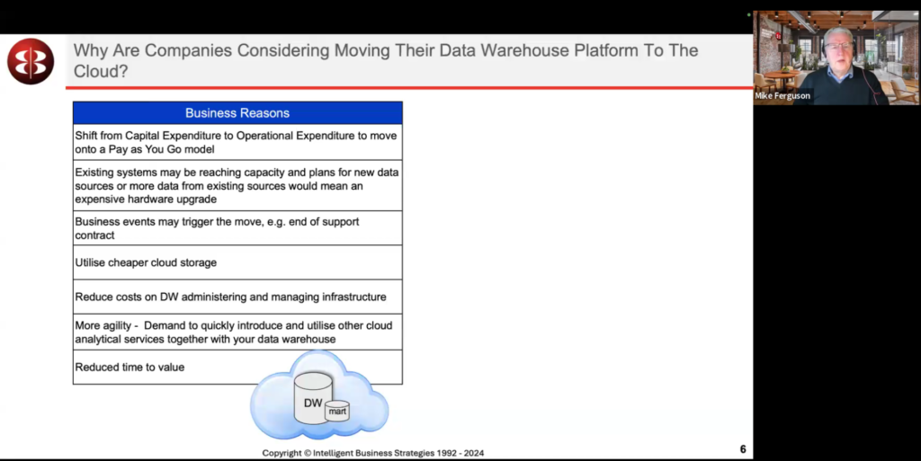 Cloud migration reasons