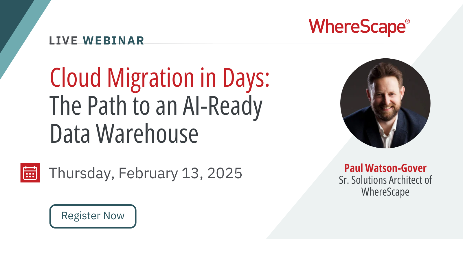 Cloud Migration in Days: The Path to an AI-Ready Data Warehouse