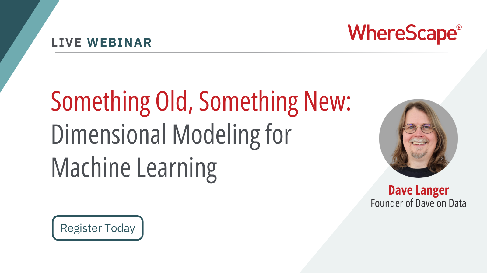 dimensional modeling for machine learning